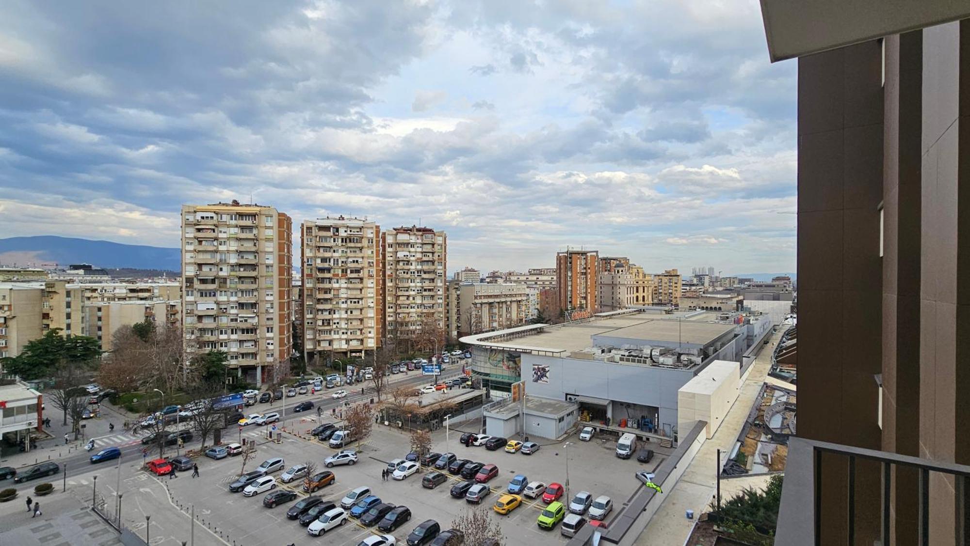 Anika Luxury Apartment At Diamond Center Skopje Exterior photo